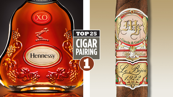 My Father Bijou 1922 Torpedo Box Pressed, paired with Hennessy XO Cognac